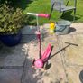 3 wheel children's light up scooter, one handle bar grip missing. Image 3