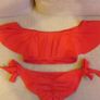 Red sexy Ruched Bum Bikini, NEW LOOK Image 3