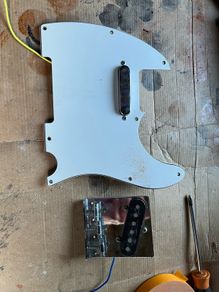 telecaster pickups, telecaster bridge, telecaster pickguard