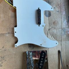 telecaster pickups, telecaster bridge, telecaster pickguard