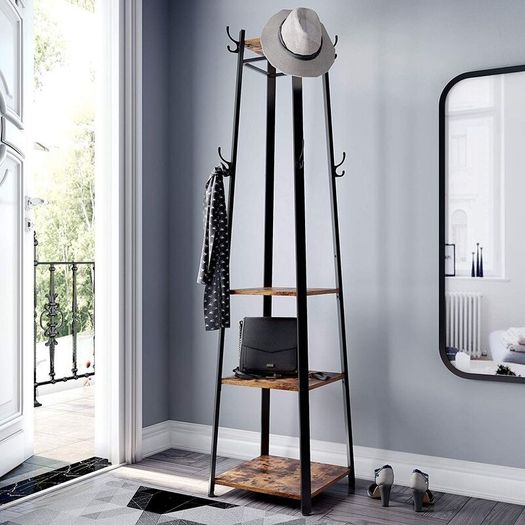 Industrial Style Coat Rack  Clothes Rack Free delivery