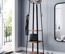 Industrial Style Coat Rack  Clothes Rack Free delivery