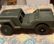 vintage action man jeep