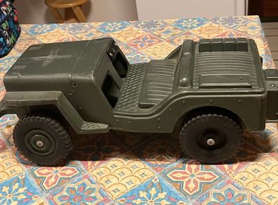 vintage action man jeep