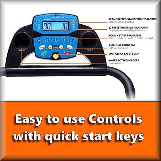 Foldable Electric Motorized Treadmill with Bluetooth (FREE POSTAGE)