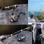 Fishing Rod Reel Combos Carbon Fiber Telescopic Fishing Rod with Spinning Reel for Travel in Saltwater and Freshwater Image 4