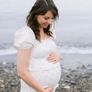 Pink Blush Designer Maternity dress Image 5