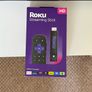 TV with Roku and Console Table Image 4