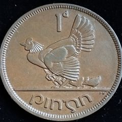 Ireland - 1949 - 1 Penny - Hen - gEF - KM.11 - [2735]