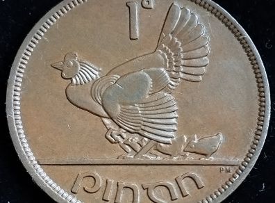 Ireland - 1949 - 1 Penny - Hen - gEF - KM.11 - [2735]