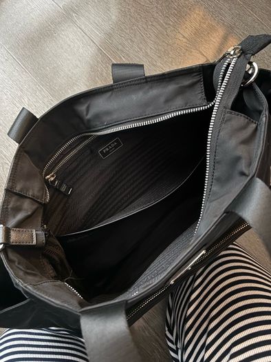 Prada baby changing bag