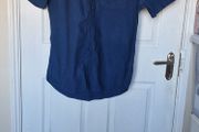 Navy Next Short Sleeve Shirt