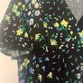 Brand new new look mini black and floral cotton dress Image 3