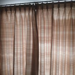 Curtains - 1 Pair and 1 Single curtain