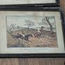 5 Antique Hunt Scene Pictures in Original Frames Postage Available or Collection is always welcome Image 5