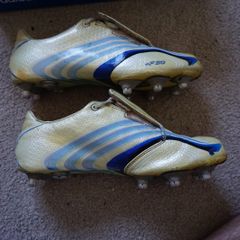 Football Boots Adidas F50.6 Tunit White (2006) Size 7UK SG