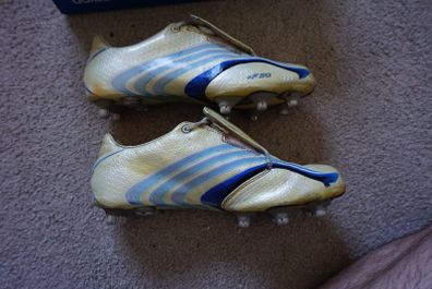 Football Boots Adidas F50.6 Tunit White (2006) Size 7UK SG