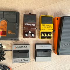 guitar effects pedals - Boss, Zoom etc