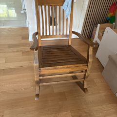 Rocking chair - real wood.