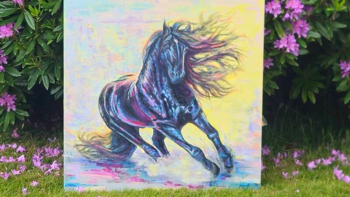 Original acrylic painting