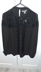 Penneys Black Lace Blouse