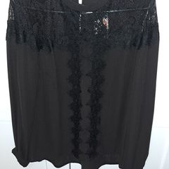 Penneys Black Lace Blouse