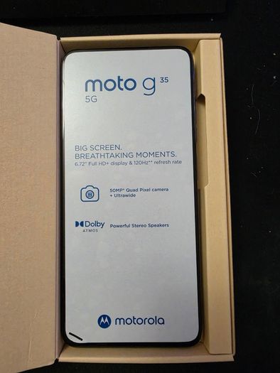 Motorola Moto G35 5G - 128GB - Midnight Black