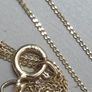 9 Carat Gold Fine Chain Necklace 45.5 cm Hallmarked Image 5