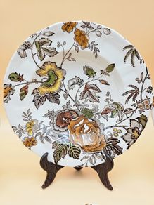 Mason's Ironstone Chantilly soup/serving plate