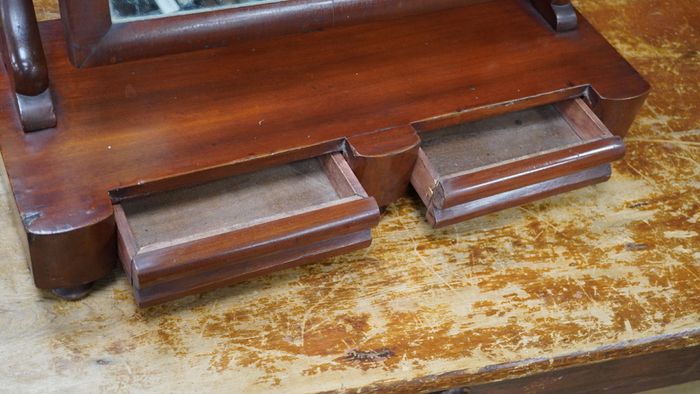 Victorian Mahogany Dressing Mirror