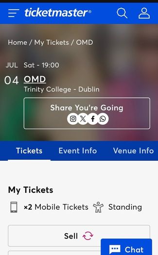 OMD Tickets - Trinity