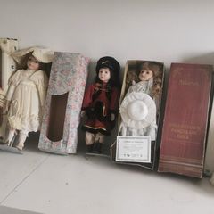 vintage porcelain doll