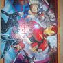 8 x 100 pce Marvel and Minions jigsaws Image 4