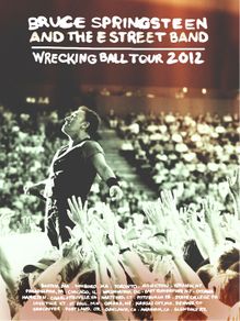Bruce Springsteen - Born in the USA Tour - Rare Mini Print/Poster