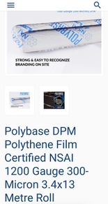 Polybase Damp Proof Membrane - 8m