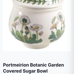 Porcelain Sugar Bowl