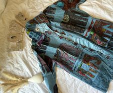 Handmade Cotton Patchwork Jacket