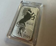 silver bar 1 oz 2026 year of the horse