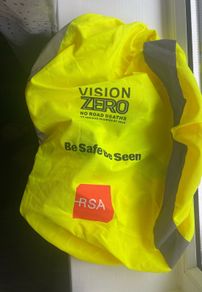 Reflective bag cover