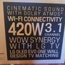 LG USG10T soundbar and sub (new) Image 3