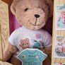 Baby Born Teddy Bear Plush With White Tshirt Image 2