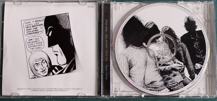Big Brother & The Holding Company - How Hard It Is CD (1971) 2002 UK Reissue Psychedelic Blues Rock EX+
