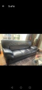 Leather couch