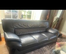 Leather couch