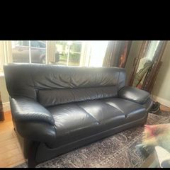 Leather couch