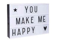 main image for ad New Led Create Combination Light Box Night Table Lamp DIY Letters Symbols #1259