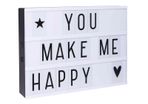 New Led Create Combination Light Box Night Table Lamp DIY Letters Symbols #1259