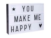 New Led Create Combination Light Box Night Table Lamp DIY Letters Symbols #1259