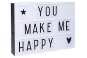 New Led Create Combination Light Box Night Table Lamp DIY Letters Symbols #1259