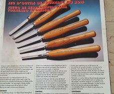 Record  lathe chisel 6 set